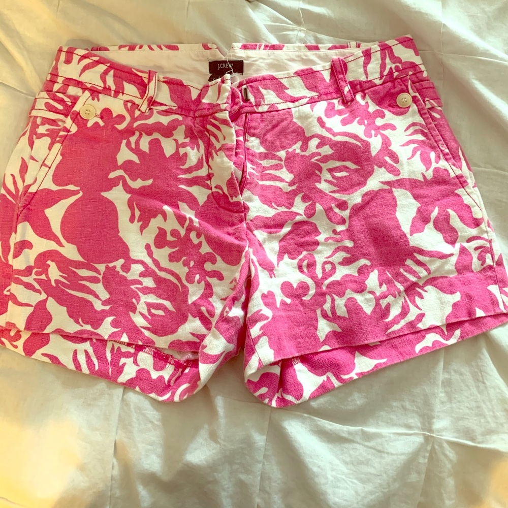 J. Crew floral shorts